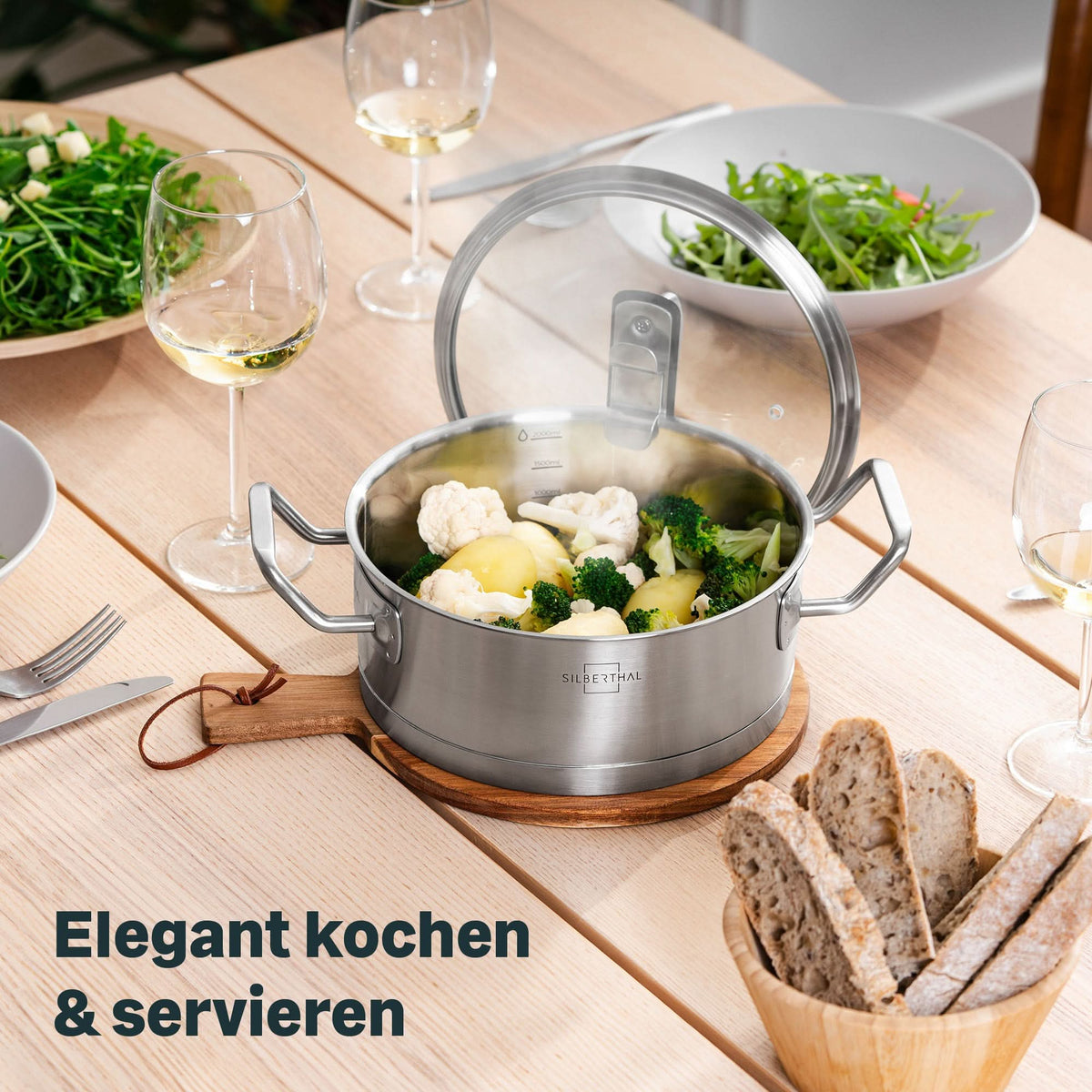 Kochtopf 2,5 Liter - Induktion