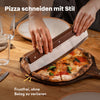 Pizzaschieber mit Wiegemesser Set