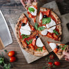 Pizzaschieber mit Wiegemesser Set