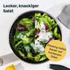 Salatschleuder aus Edelstahl