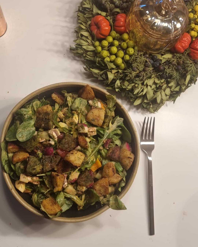 Kundenfoto: Salatschleuder aus Edelstahl
