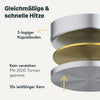 Edelstahlpfanne 28 cm Unbeschichtet
