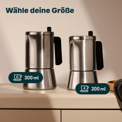Espressokocher 4 Tassen