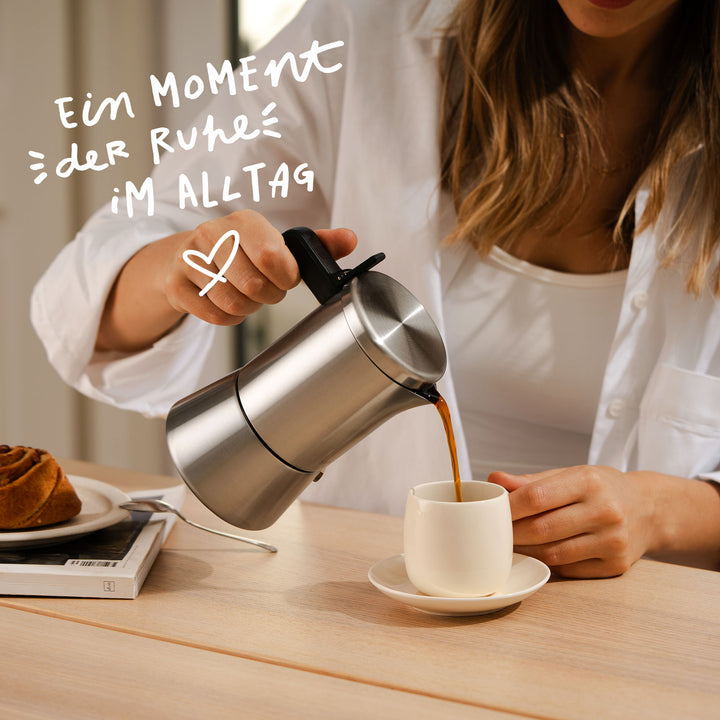 Espressokocher Set 3-teilig