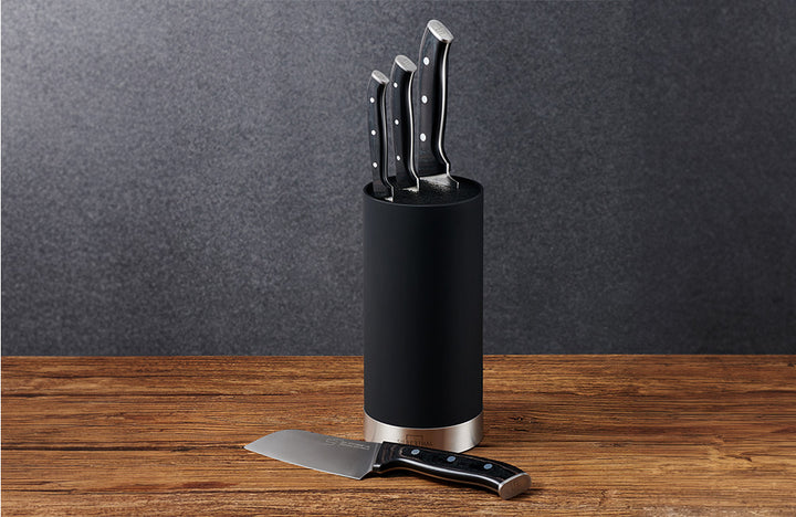 Der Design Messerblock schützt deine Messer für langanhaltende Schärfe