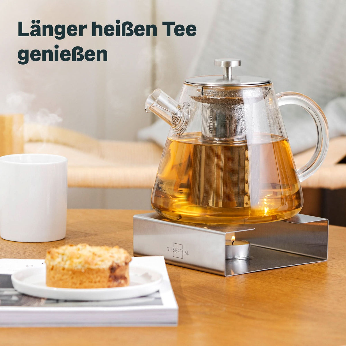 tableware24 1010 Stainless Steel Tableware 24 Pieces Tableware Set Gold Knife Fork Spoon Four Main Pieces Cross-Border Tableware Gift Box Set Größe:6er Set Höhe 15cm