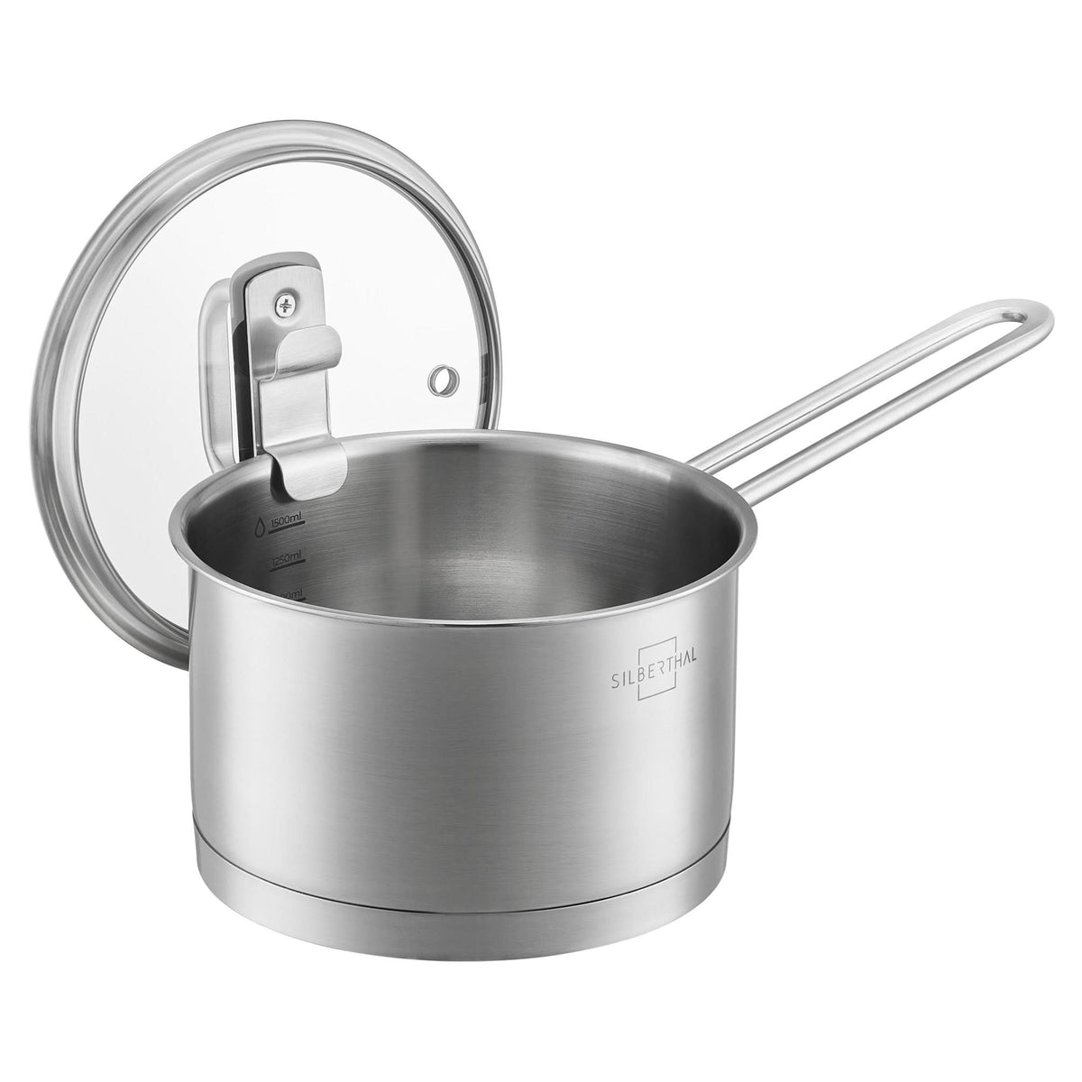 Stielkasserolle 16 cm mit Deckel