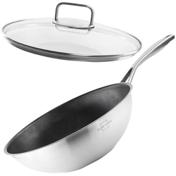 Wokpfanne mit Deckel