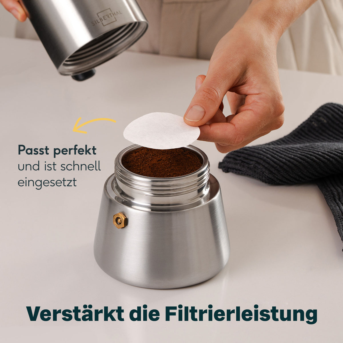 Papierfilter Espressokocher Ø 51 mm