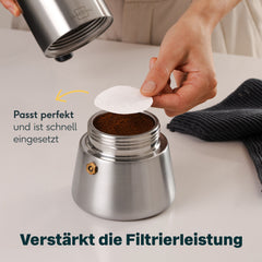 Papierfilter Espressokocher Ø 51 mm