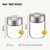 Vorratsgläser 4er Set Klein