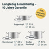 Topfset 3-teilig