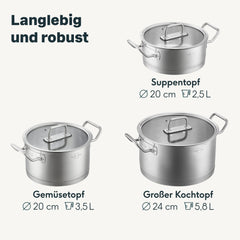 Topfset 3-teilig