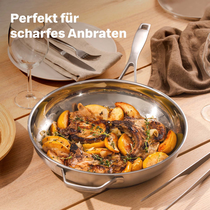 Bratpfanne 32cm Unbeschichtet