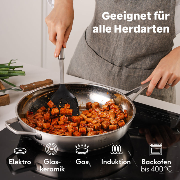 Bratpfanne 32cm Unbeschichtet