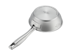 Edelstahlpfanne 16 cm Unbeschichtet