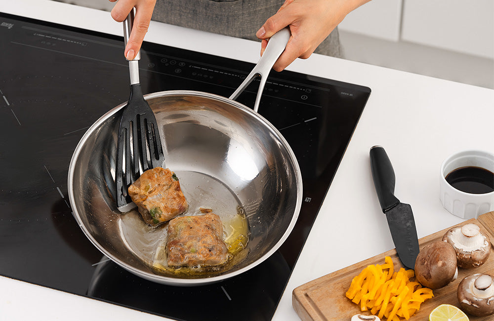 Ein Wok für alles, mit Deckel