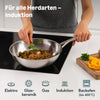 Wok Unbeschichtet 28 cm