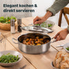 Servierpfanne Unbeschichtet 28 cm