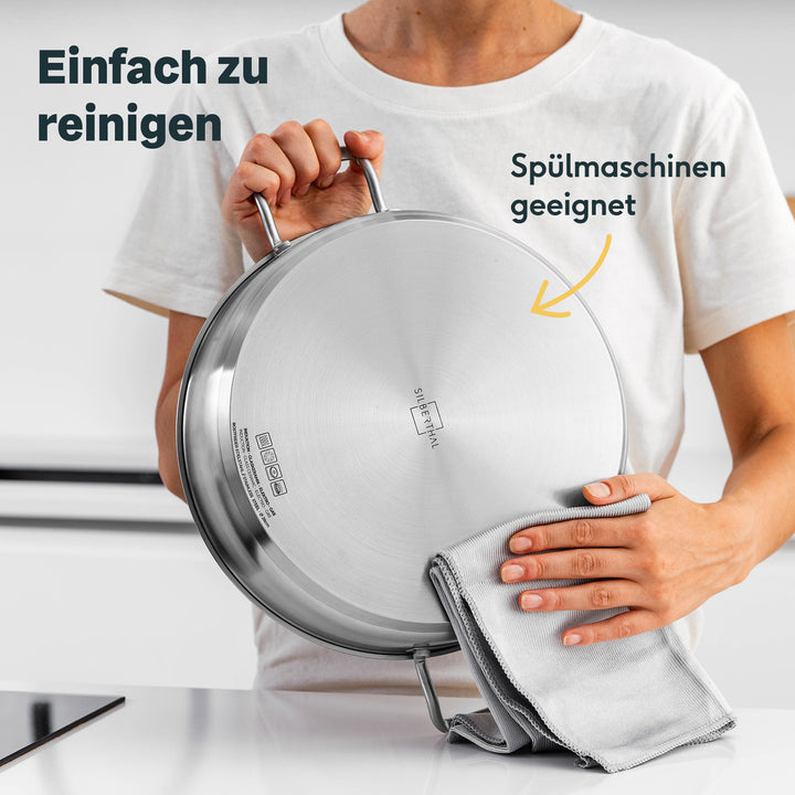 Servierpfanne Unbeschichtet 28 cm