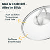 Glasdeckel für 20 cm Pfannen