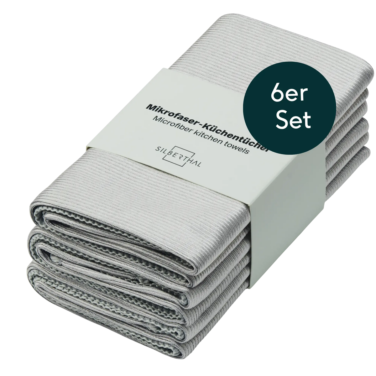 Mikrofaser Geschirrtuch 6er Set