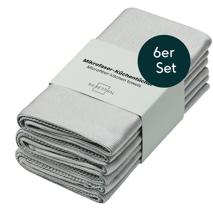 Mikrofaser Geschirrtuch 6er Set