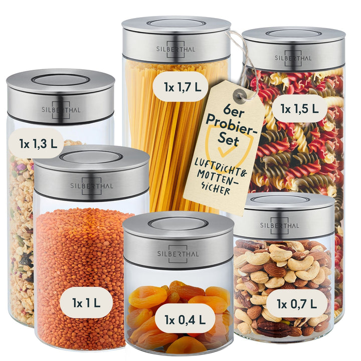 Vorratsgläser 6er Set
