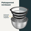 Edelstahlschüsseln 0,7 Liter - 3er-Set