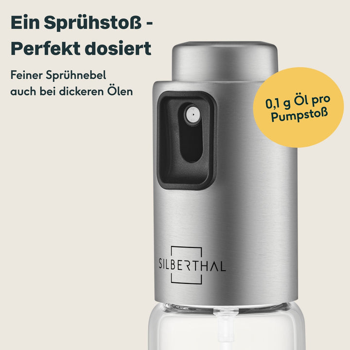 Ölsprüher aus Glas & Edelstahl