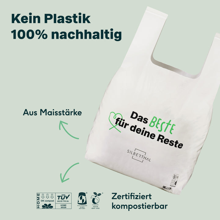 30x kompostierbare Bio-Müllbeutel