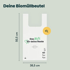 30x kompostierbare Bio-Müllbeutel