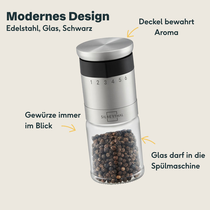 Gewürzmühlen 2.0 4er Set