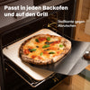 Pizzaschieber Set mit Pizzastein