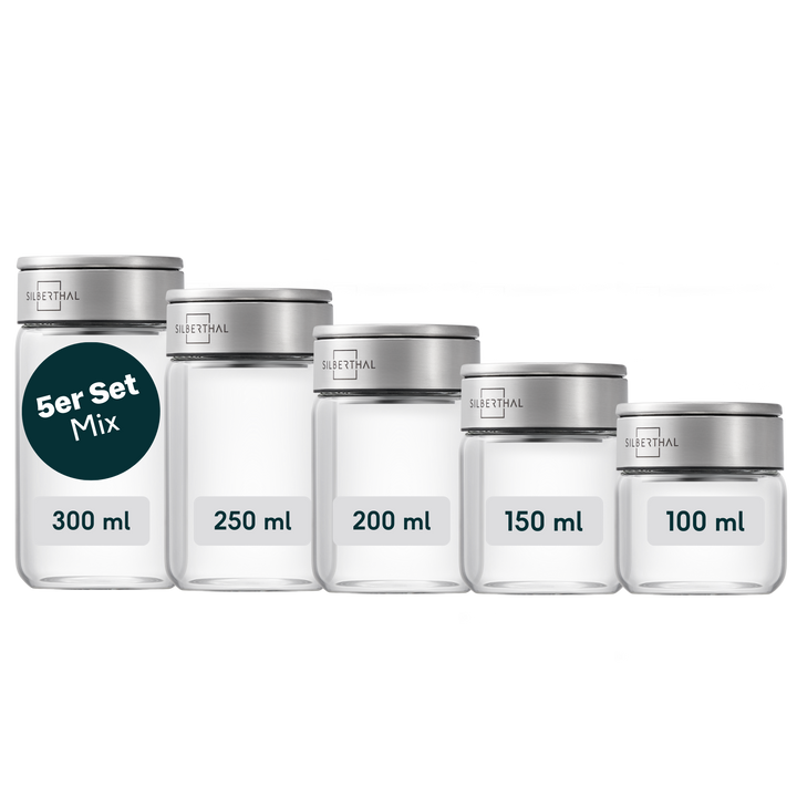 Gewürzgläser 5er Set