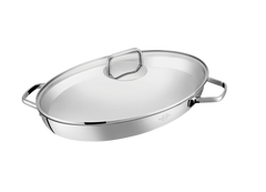 Bräter Deckel-Set: Bräterdeckel als Pfanne & Glasdeckel
