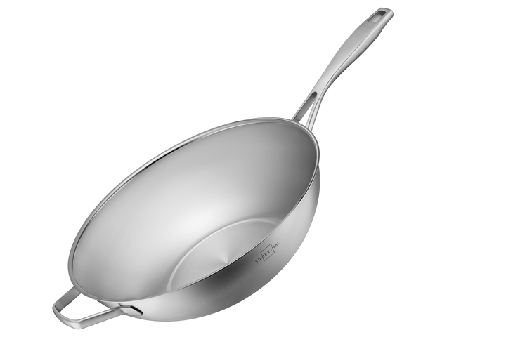 Wok Ø 32 cm unbeschichtet