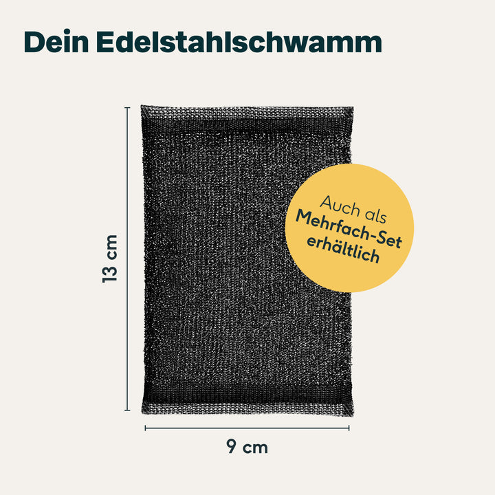 Stahlschwamm 2er Set