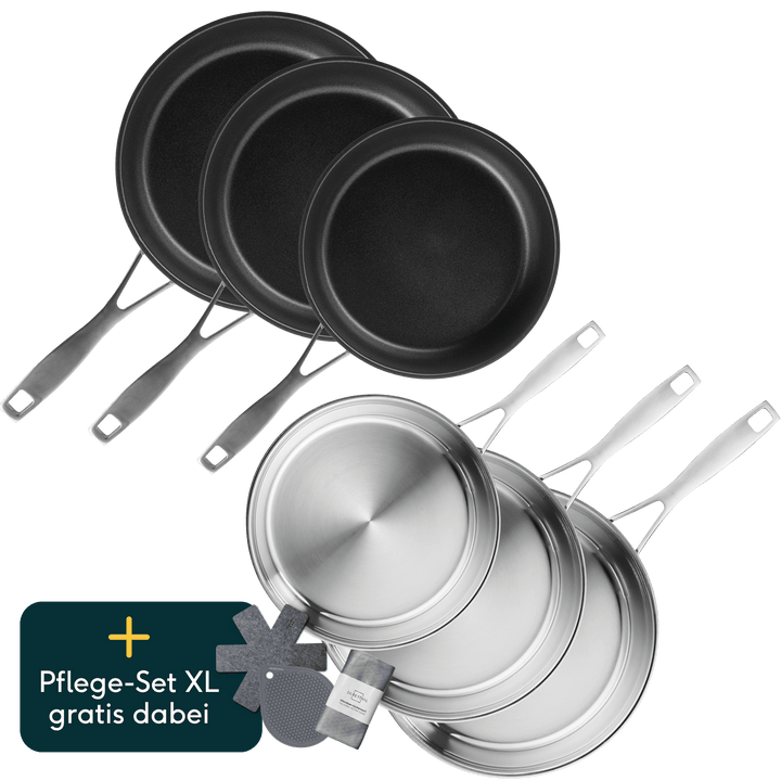 Pfannen Kombi Set 6-teilig