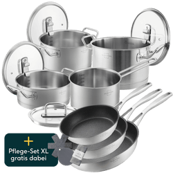 Pfannen & Topfset Beschichtet 8-teilig