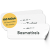 150 Vorratsgläser Etiketten