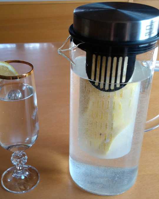 Kundenfoto: 2x Glaskaraffen 1 Liter Set