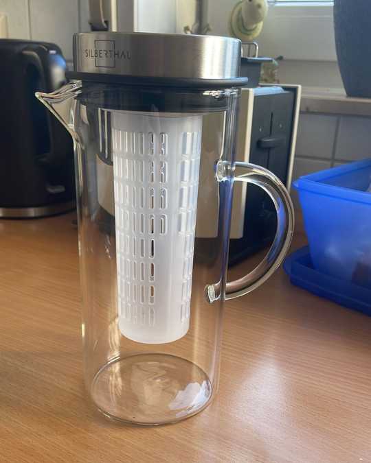 Kundenfoto: 2x Glaskaraffen 1 Liter Set