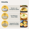 Kartoffelpresse und Schaumlöffel Set
