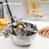 Kartoffelpresse und Schaumlöffel Set