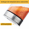 Vorratsglas 1,5 Liter - mit Deckel (1 kg Mehl, 500 g Haferflocken)