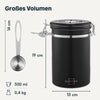 Kaffeedosen Set - 500g - mit Aromaventil - 2-teilig - 100% Luftdicht
