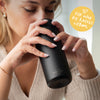 Thermobecher 2er Set - 100 % dicht - mit Keramikbeschichtung - 350 ml