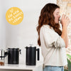 Kaffeedosen Set - 500g - mit Aromaventil - 2-teilig - 100% Luftdicht