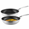 Pfannenset für Induktion - Ø 24 & 28 cm - Hoher Rand